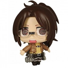 01-81582 Attack on Titan Chimi Chara Mini Figure Mascot Part 3 200y - Hange Zoë (Hans Zoe)