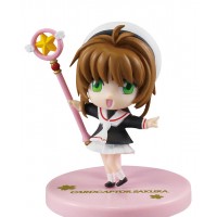 01-81862 Card Captor Sakura Deformed Mini Figure Collection 400y - Sakura Kinomoto Uniform ver.