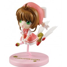 01-81862 Card Captor Sakura Deformed Mini Figure Collection 400y - Sakura Kinomoto Battle ver.