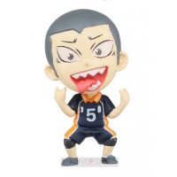 01-82196 Haikyu! Super Deformed Mini Figure Mascot Vol. 2 200y - Tanaka Ryuunosuke