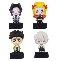 01-88932 Kimetsu no Yaiba Demon Slayer Nitotan Figure Mascot Collection 2 300y - Set of 4