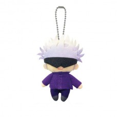 01-62216 Jujutsu Kaisen Ball Chain Mascot Chibi Plush Satoru Gojo