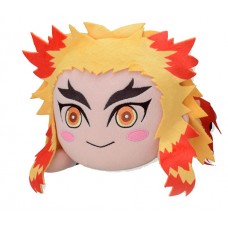 01-96215 Demon Slayer Kimetsu no Yaiba Nesoberi Plush Rengoku Anjuro - Mouth Closed Version