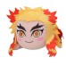 01-96215 Demon Slayer Kimetsu no Yaiba Nesoberi Plush Rengoku Anjuro - Mouth Closed Version