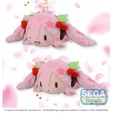 01-96412 Hatsune Miku - Sakura Cherry Blossum Miku Nesoberi 11 Inch Plush