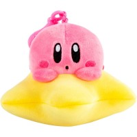 02-12780 TOMY Clip on Mini Plush - Warp Star Kirby