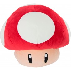 02-12955 TOMY Club Mocchi - Mocchi Large Plush - Super Mario Bros Super Mushroom Mega Plush