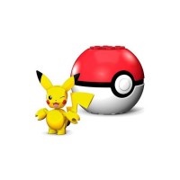 02-83432 Mega Construx Pokemon Poke Ball  - Pikachu