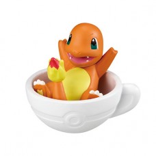 02-02833 Pokemon Tea Cup Time Mascot Mini Figure Collection 300y  - Charmander