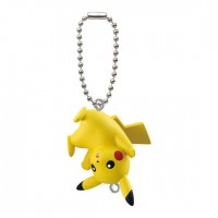 02-23493 Pocket Monster Pokemon Sun & Moon Tsumange Tsunagete (Linking) Mascot  / Keychain Vol. 4 300y - Pikachu