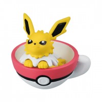 02-29335 Pokemon Pocket Monsters Tea Cup Time Mascot Figure Collection Vol. 5 300y - Jolteon