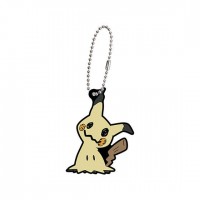 02-34617 Pokemon Sun & Moon Capsule Rubber Mascot Alolan Version 300y - Mimikyu