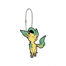 01-36243 Pokemon Sleeping Eevee Evolution Capsule Rubber Mascot Ver. 2 300y - Leafeon