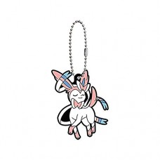 01-36243 Pokemon Sleeping Eevee Evolution Capsule Rubber Mascot Ver. 2 300y - Sylveon