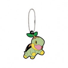 02-41765 Pokemon Sun & Moon Capsule Rubber Mascot Part 10 300y - Turtwig