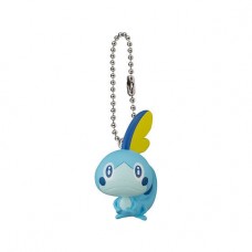 02-41769 Pokemon Sword and Shield Mini Figure Mascot Swing Key chain  300y - Sobble