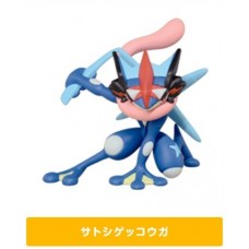 02-10469 Pokemon the Movie XY&Z: Volcanion to Karakuri no Magearna - Pokemon Style Figure - Ashs Greninja Moonlight Moth 380y