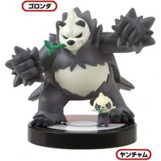 02-81541 1/40 Scale Pokemon Zukan Figures Collection 3D Encyclopedia Pokemon XY 02 300y - Pancham :  Pangoro