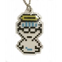 02-82068 Earthbound  Mother 2 Kizetsu Plate Flat Keychain 200y - Jeff