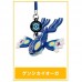 02-82222 Pokemon XY DX 03 Mega Evolution Netsuke Strap Mini Figure Mascot 200y - Set of 5