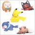 02-85230 Pokemon Sun & Moon Oyasumi Good Night Friends Mini Figure 200y - Set of 5