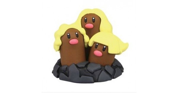 Pokemon Sun & Moon Alola Ippai Collection - Dugtrio 