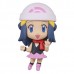 02-85720 Pokemon Deformed Figure Series Girl Trainers Special Figure Mascot / Key Chain  300y - Set of 5