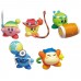 02-86161 Takara TOMY A.R.T.S Kirby's Adventure  Deluxe  Battle Royale  Manmaru Mini Figure Mascot 200y - Set of 5