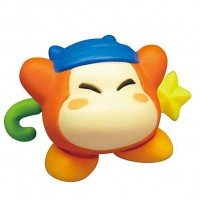 02-86161 Takara TOMY A.R.T.S Kirby's Adventure  Deluxe  Battle Royale Manmaru Mini Figure Mascot 200y - Bandana Waddle Dee