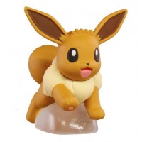 02-87025 Pokemon Kanto Region Ippai Character Collection Mini Figure 300y - Eevee