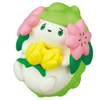 02-87420  Pokemon Sun & Moon Pokapoka Biyori Ideal Warm Day Flower Themed Mini Figure 300y - Shaymin