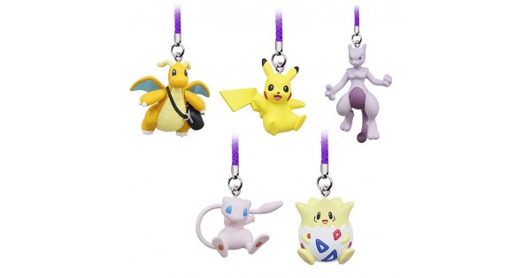 Pokemon XY PIKACHU Netsuke Mascot Strap XY Movie 17th Takara Tomy Arts