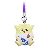 02-87674 Pokemon Netsuke Mascot Mewtwo Strikes Back Evolution Figure Mascot Strap 200y - Togepi