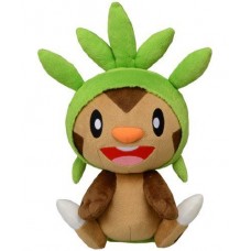 02-49271 Takara TOMY Pokémon Reply Chat Talking Plush - Chespin