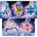 02-05075 Pokemon Netsuke Mini Figure Mascot SIDE "Dialga" 200y - Set of 5