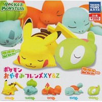 02-83038 Pokemon XY Oyasumi (Sleeping) Friends pt 3 200y - Set of 5