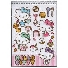 05-25033 Sanrio Hello Kitty Blank Drawing Pad  (7" x 10")