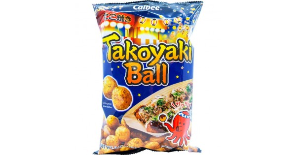 Calbee Takoyaki Ball -Corn Snacks 3.17oz / 90g 