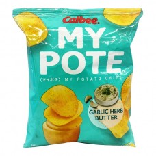 0X-00789 My Pote My Potato Chips Garlic Herb Butter  2.12 Oz (60g)