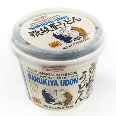 0X-55167 Shirakiku Fresh Japanese Style Udon Sanukiya Udon Bonito Flavor 7.79 Oz (221g)