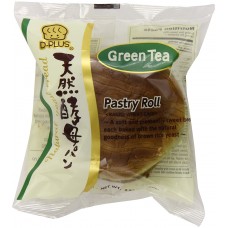 0X-65106 Shirakiku D-Plus Natural Yeast Bread Baked Wheat Cake - Green Tea 2.82 Oz (80 g)