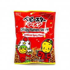 0X-70080 Baby Star Crispy Ramen Snack Artificial Spicy Flavor 2.47 Oz  (70 g)