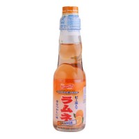 0X-76871 Shirakiku Carbonated Ramune Drink - Orange