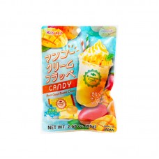 0X-03660 Kasugai Mango Cream Frappe Candy 2.68 Oz (76 g)