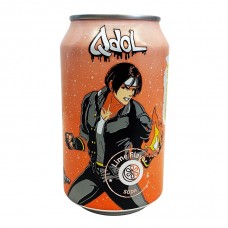 0X-30025 Qdol Collectible King of Fighters 97' Themed Can Soda - Kyo Kusanagi LIME Flavored Soda 11.1 Fl Oz (330g)