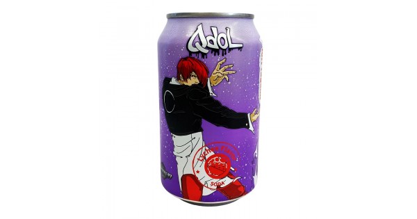 Qdol Collectible King of Fighters 97' Themed Can Soda - Iori 