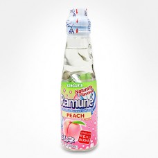 0X-00500 Sangaria Naturally Flavored Peach Ramune 6.76 Fl Oz (200 ml)