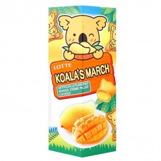 0X-70007 Lotte Koala's March Mango Creme Filled Cookies 1.45 Oz (41 g)