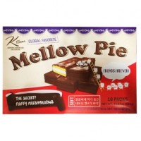 0X-05558 K Town Mellow Pie Chocolate Marshmallow Snack  11.43  (324 g) - 18 INDIVIDUAL PACKS