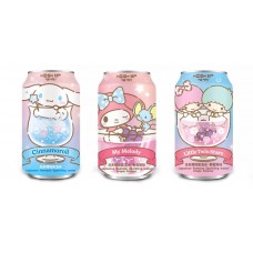 0X-70019 HIGH UP Hello Kitty Japanese Ramune -Sparkling Water - Grape Flavor